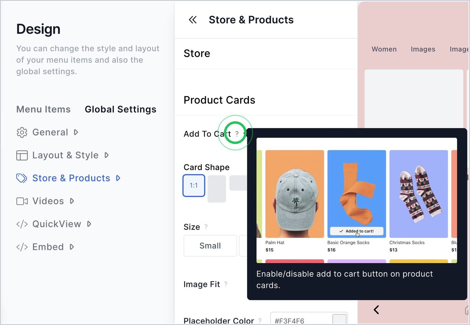 How can I enable Product Card Enable Add-to-Cart? — step 1