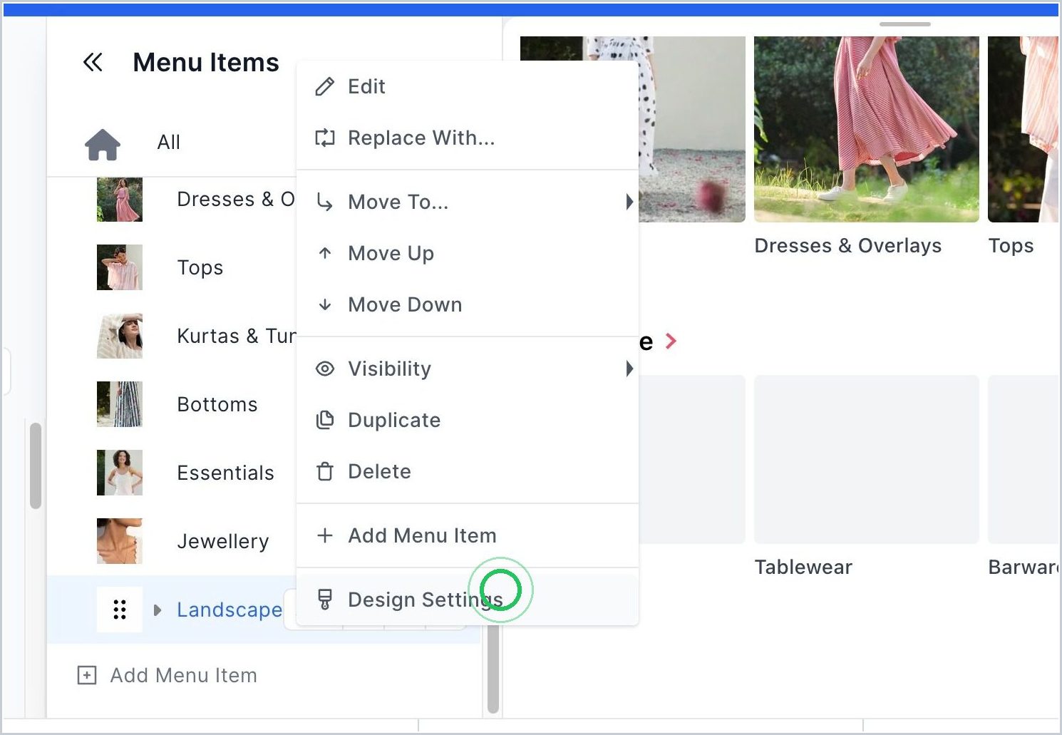 How do I add Categories? — step 9