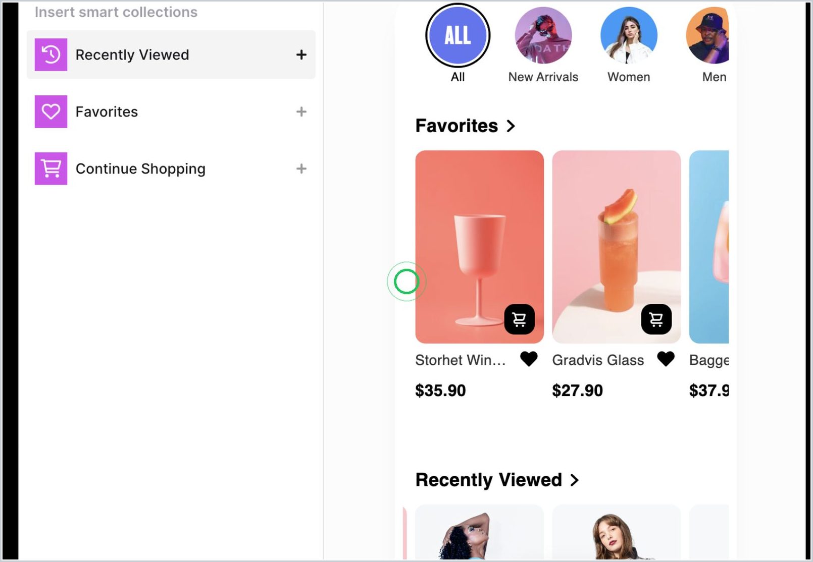 How can you add Smart Collections in Maker Nav? — step 4