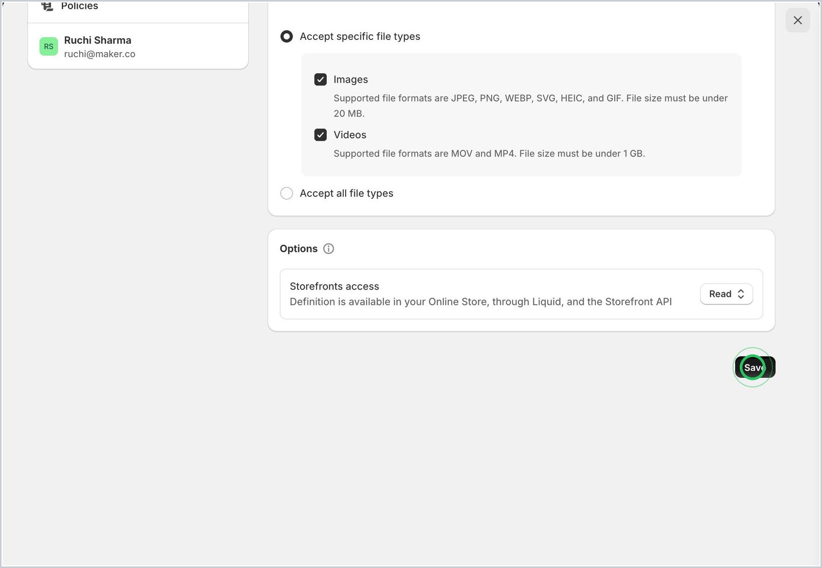How do you add enhanced content to PDPs via Shopify Metafields? — step 9