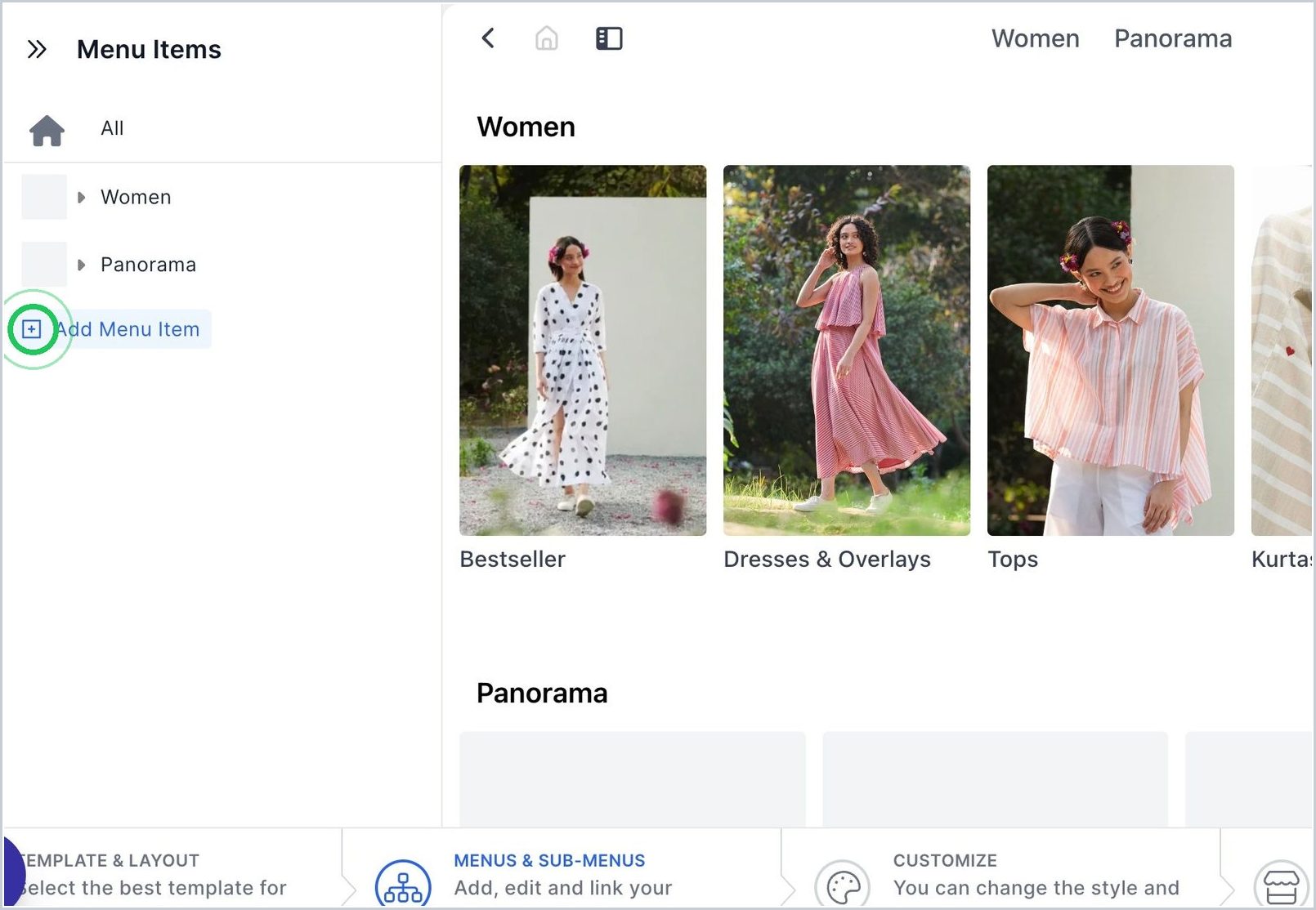 How do I add Products to my Nav? — step 2