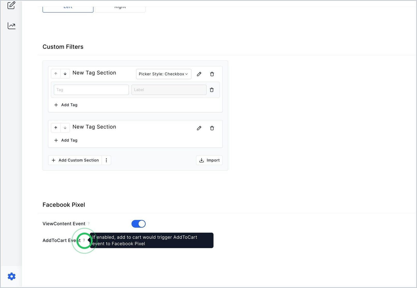 How can I disable 'Add to cart' firing for my facebook pixels? — step 2
