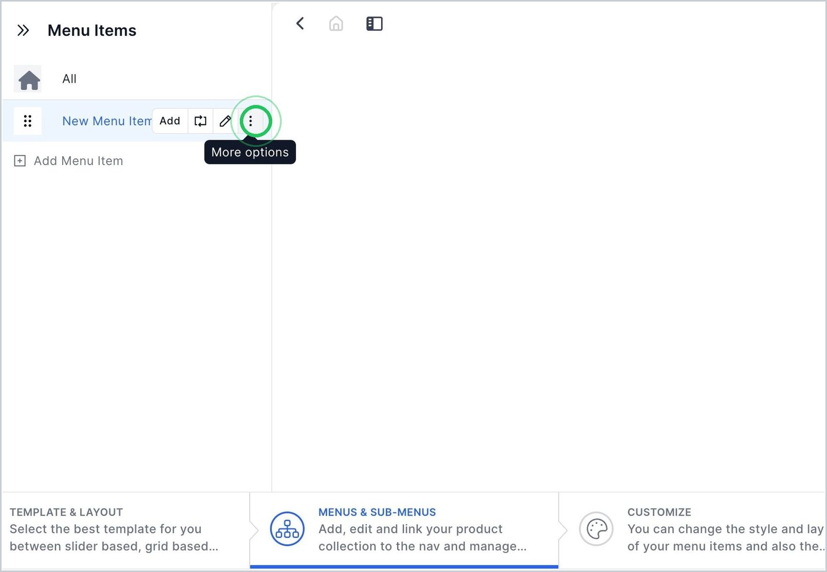 How do I copy categories from one Nav to another? — step 7