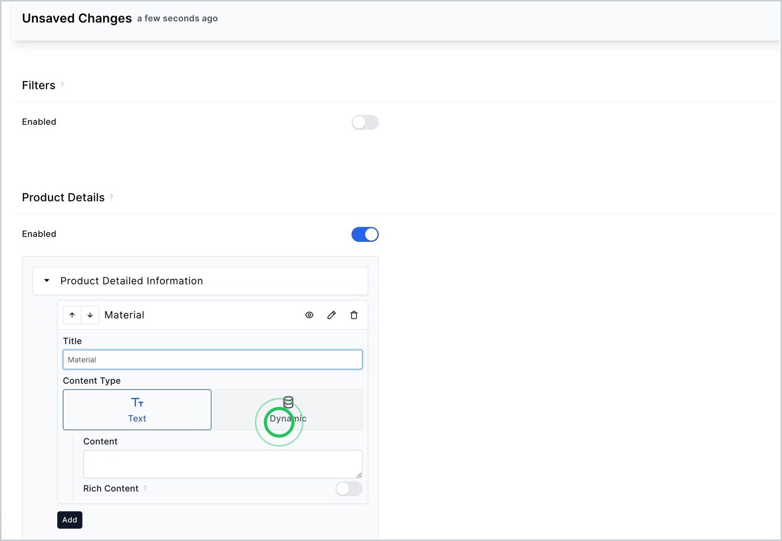 How can a Shopify store display additional PDP details using metafields? — step 5