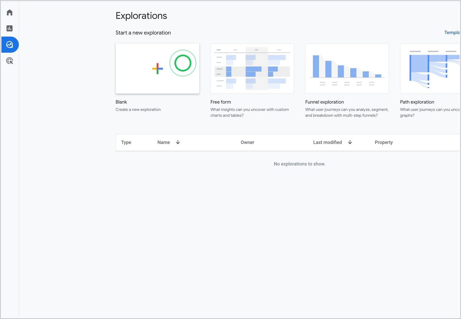 Step-by-Step Guide: Creating Nav vs No Nav Report in GA4 — step 1