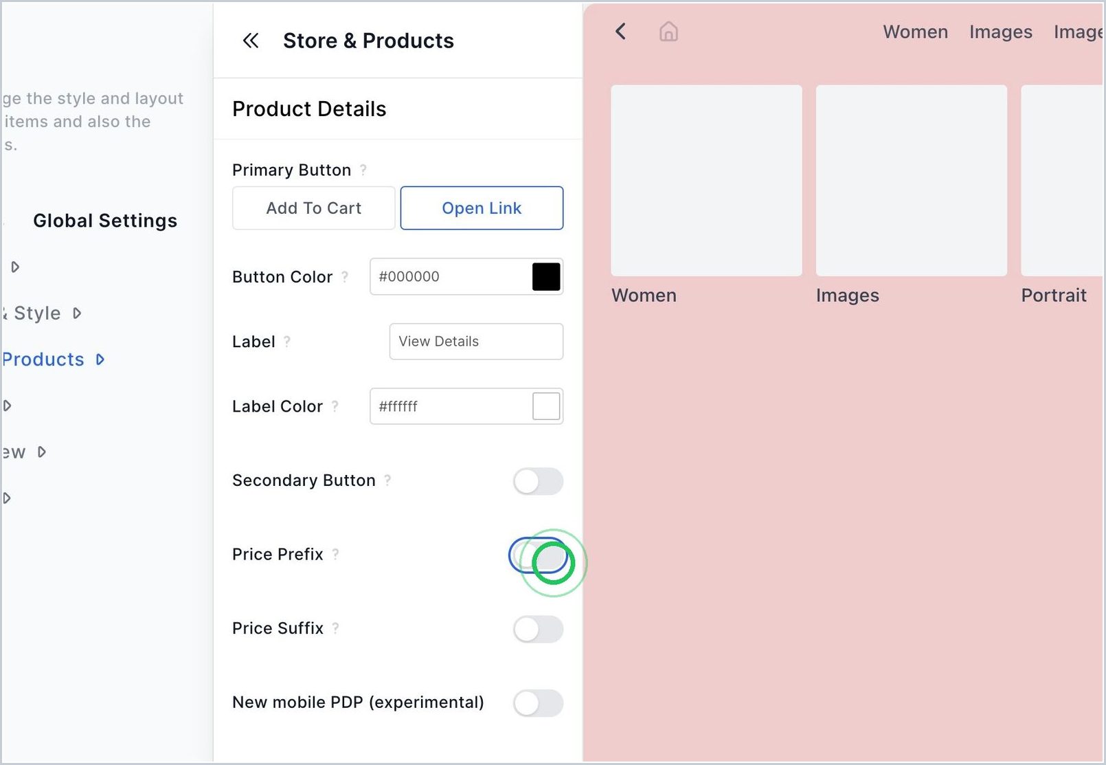 How do I add a Prefix or Suffix to my price? — step 3