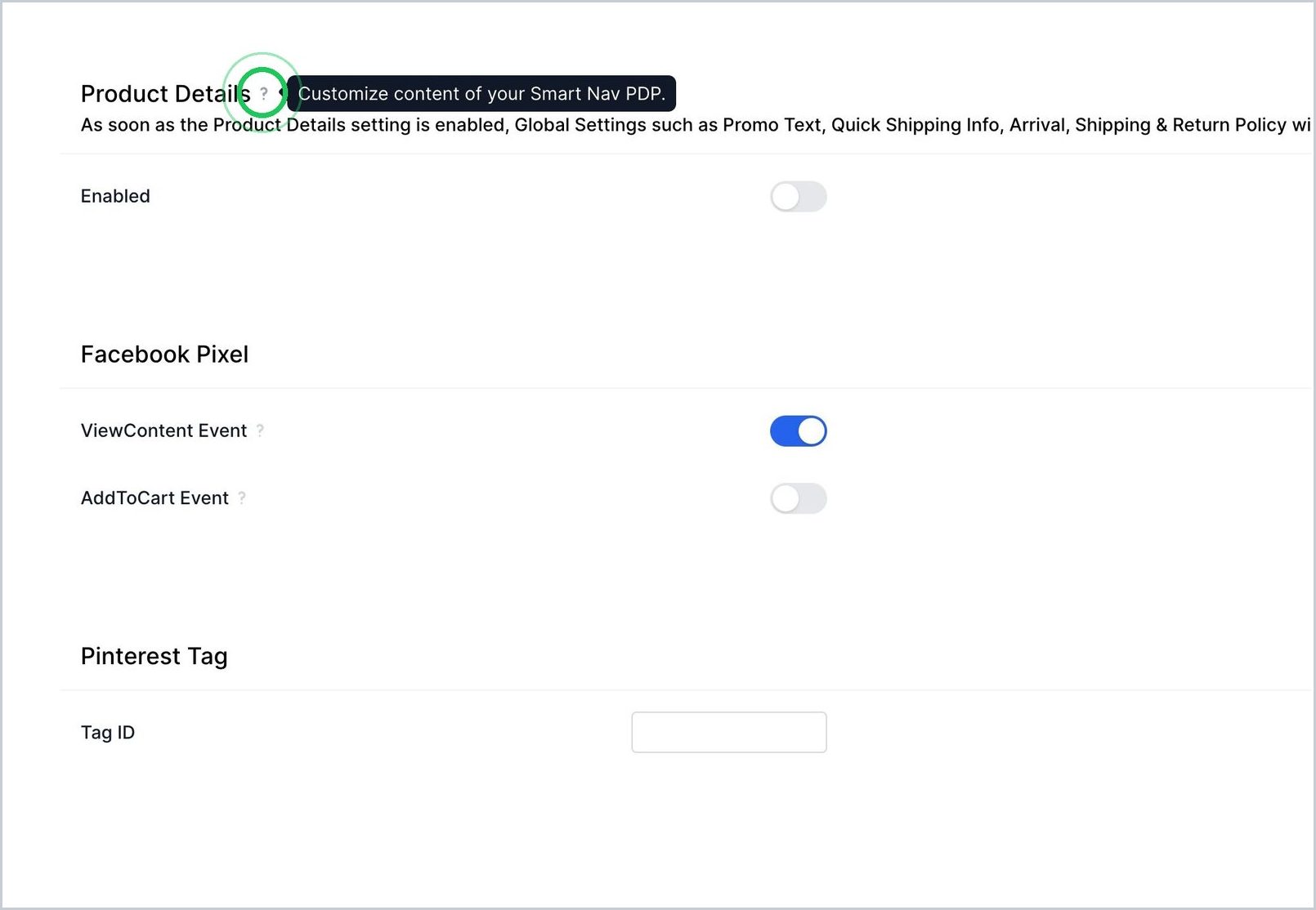 How can I add Enhanced Content in My PDP's? — step 1