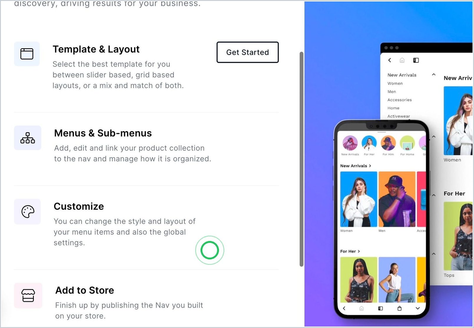 What is the overall process of creating a Nav to going live with it? — step 5