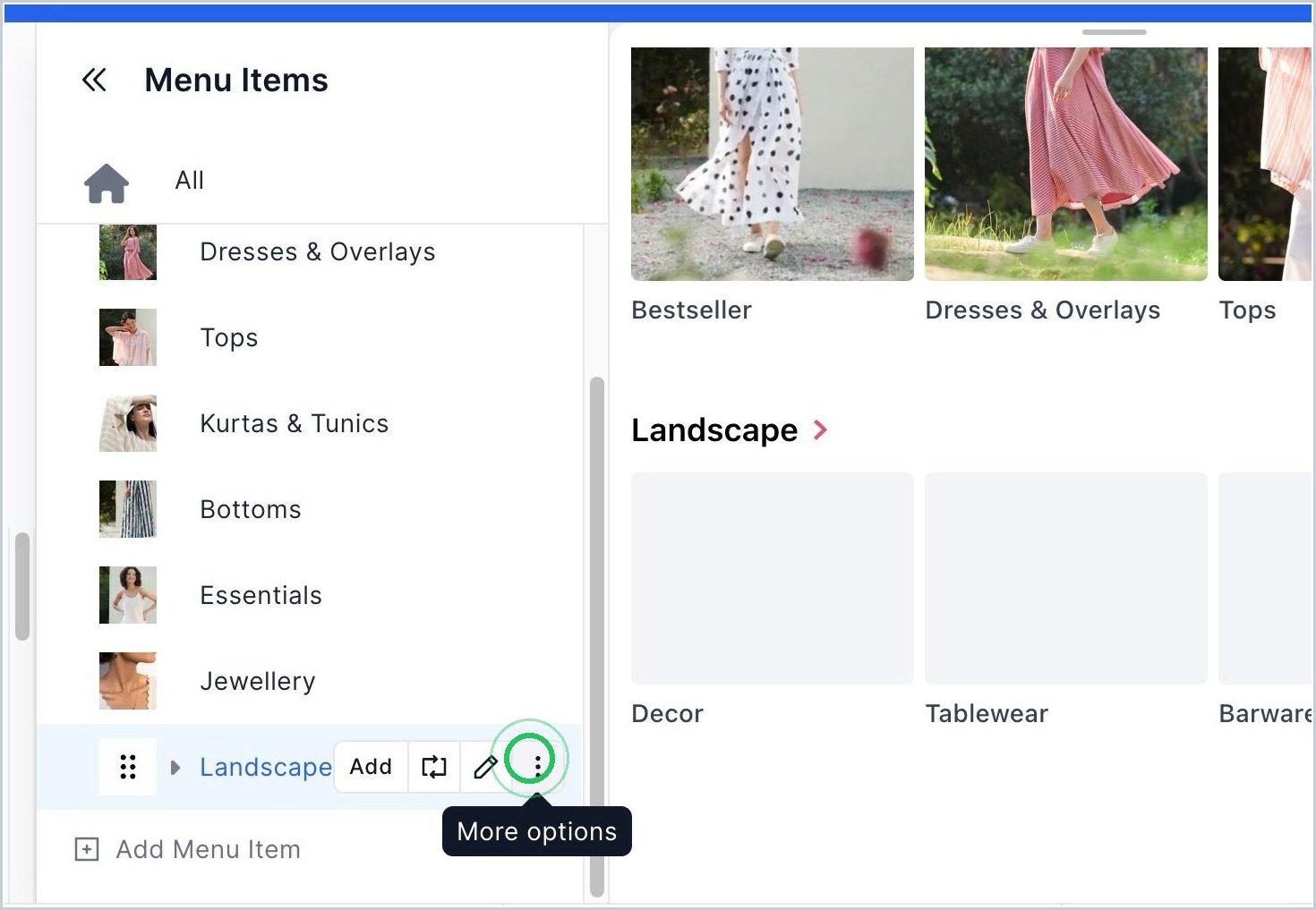 How do I add Categories? — step 8