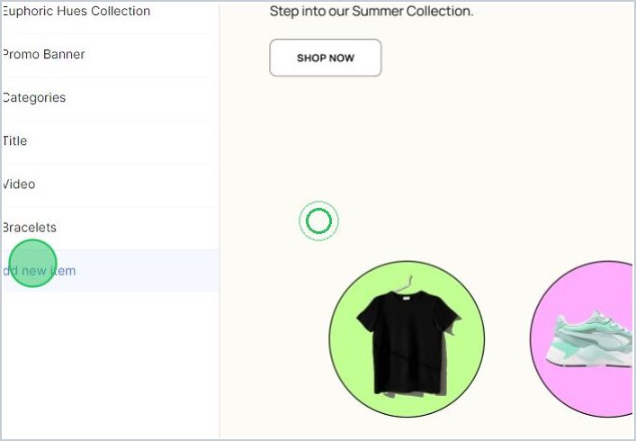 How can you add Smart Collections in Maker Nav? — step 3