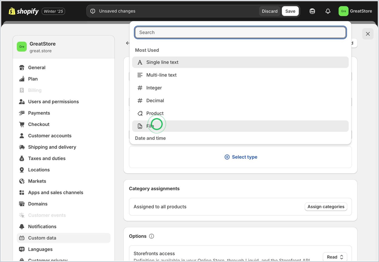 How do you add enhanced content to PDPs via Shopify Metafields? — step 7