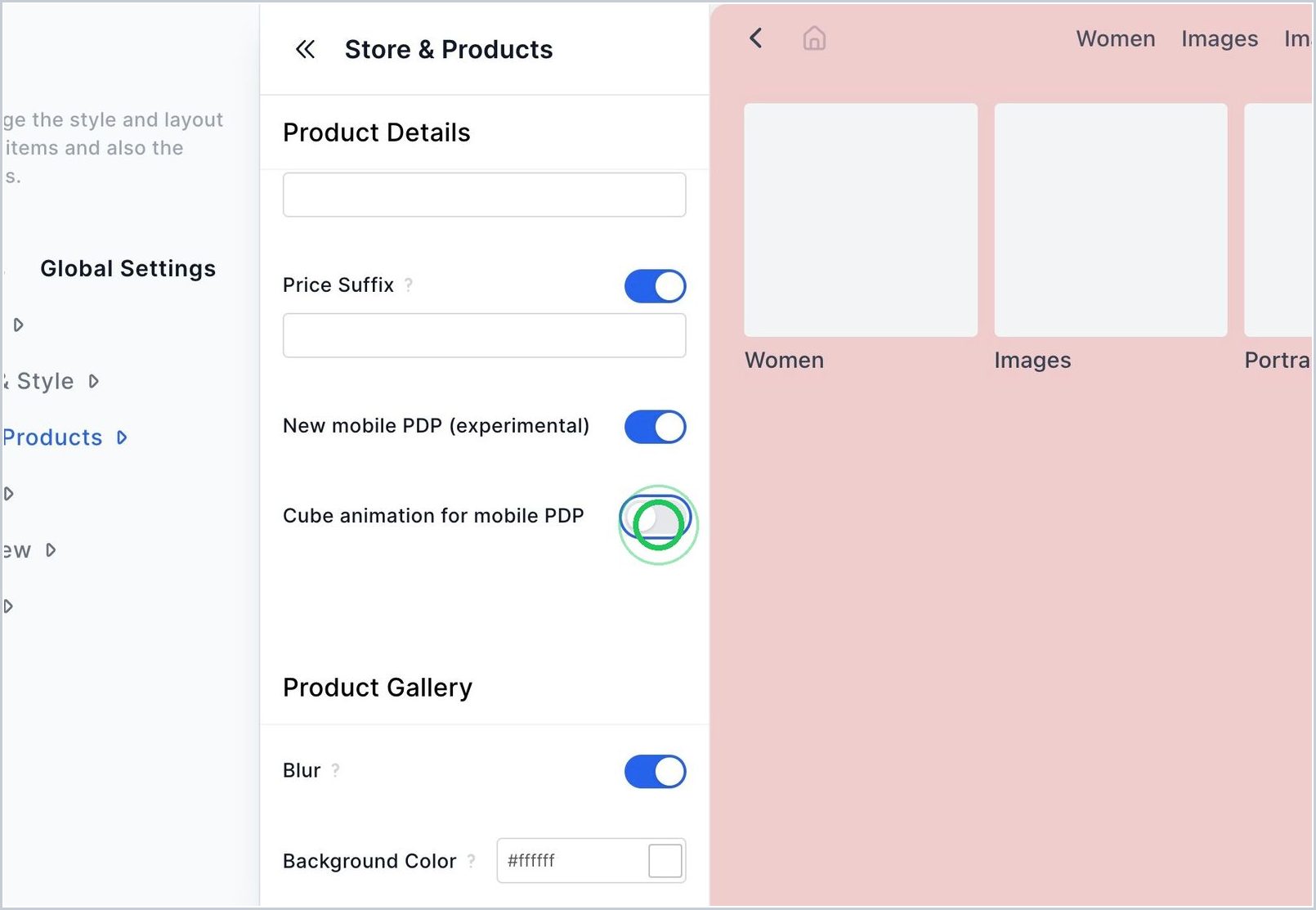 How can I enable the New Mobile PDP? — step 5
