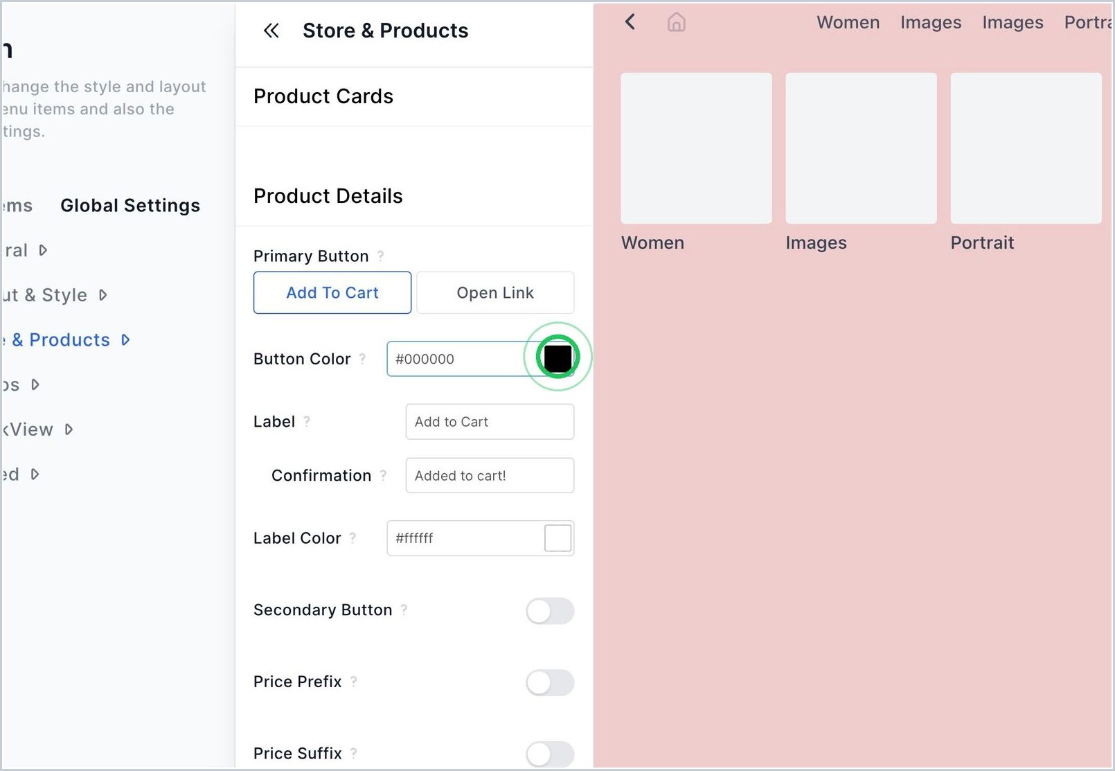 How can I customize PDP CTA Button Color? — step 2