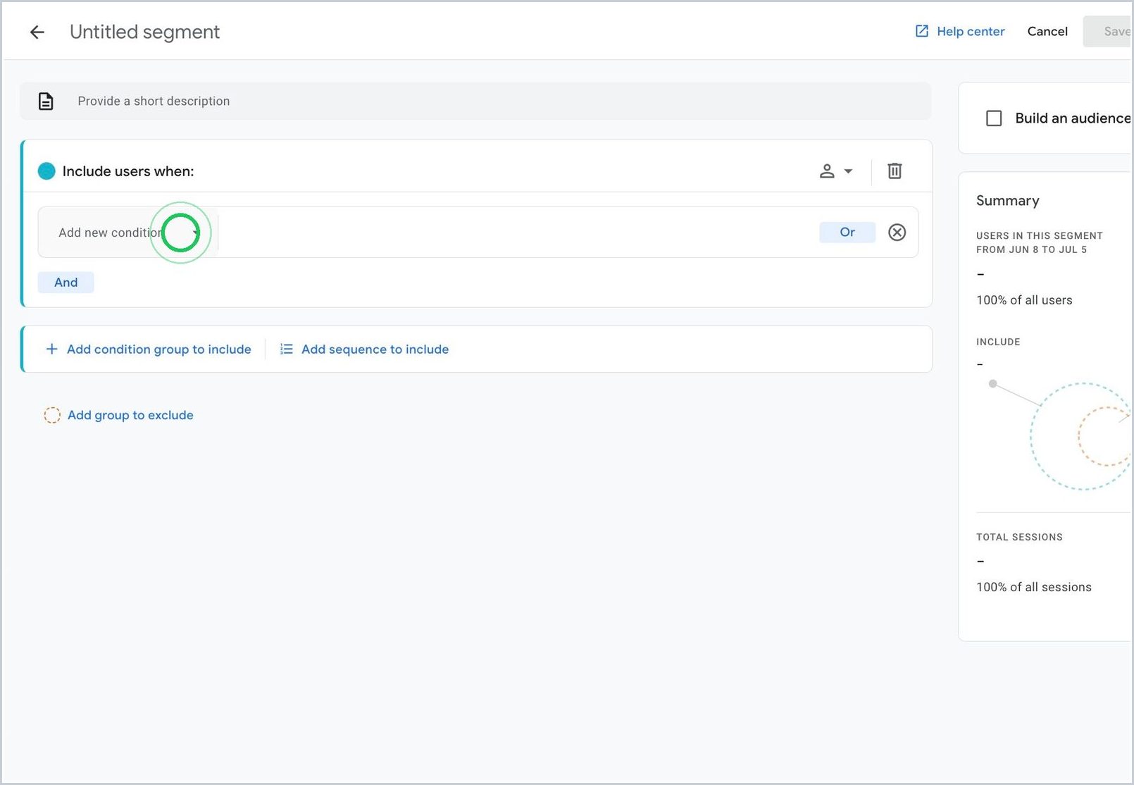 Step-by-Step Guide: Creating Nav vs No Nav Report in GA4 — step 4