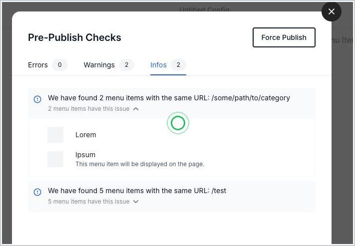 How can I create Collection Pages using Inline Page Nav? — step 2