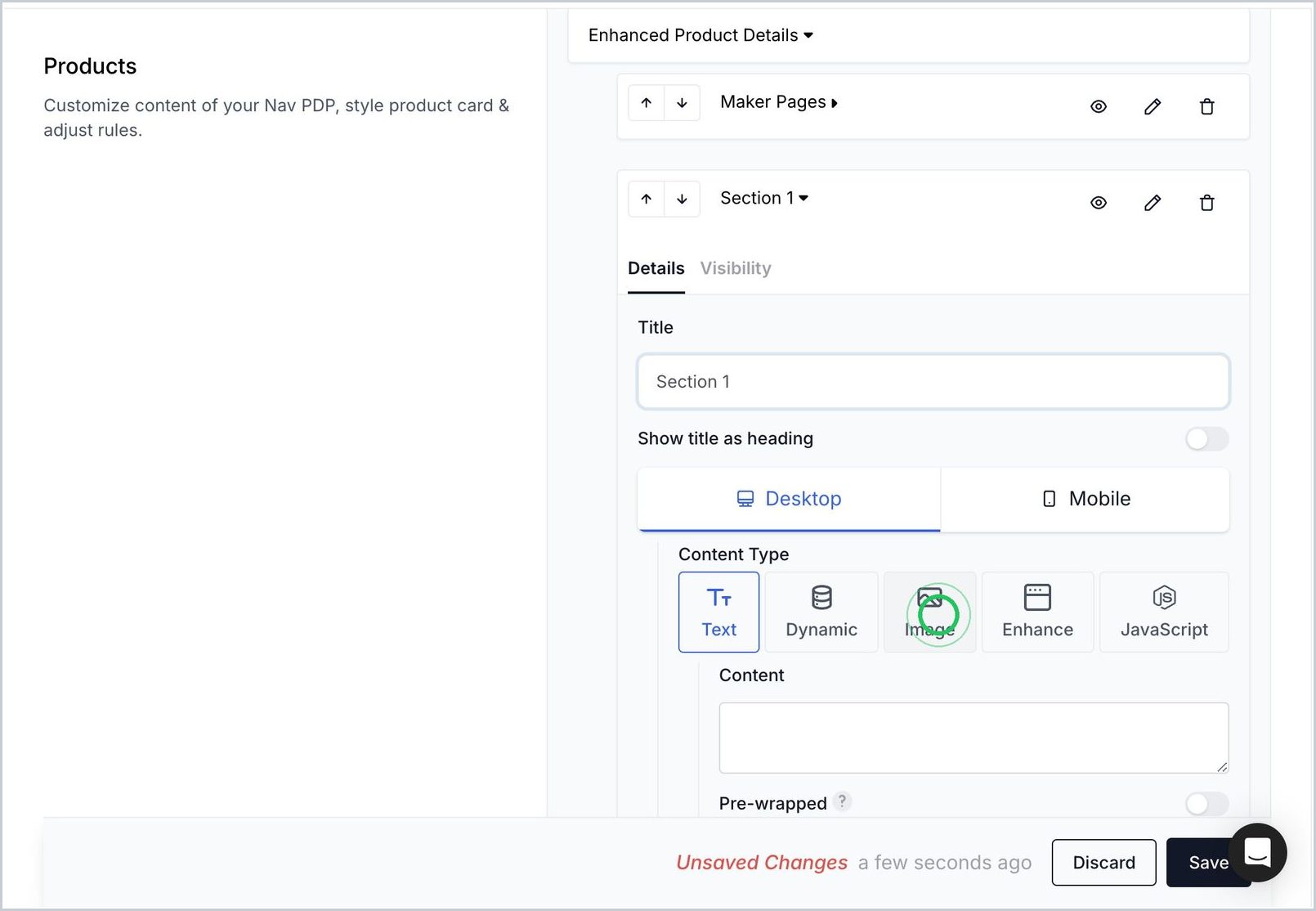 How do you add enhanced content to PDPs via Shopify Metafields? — step 24