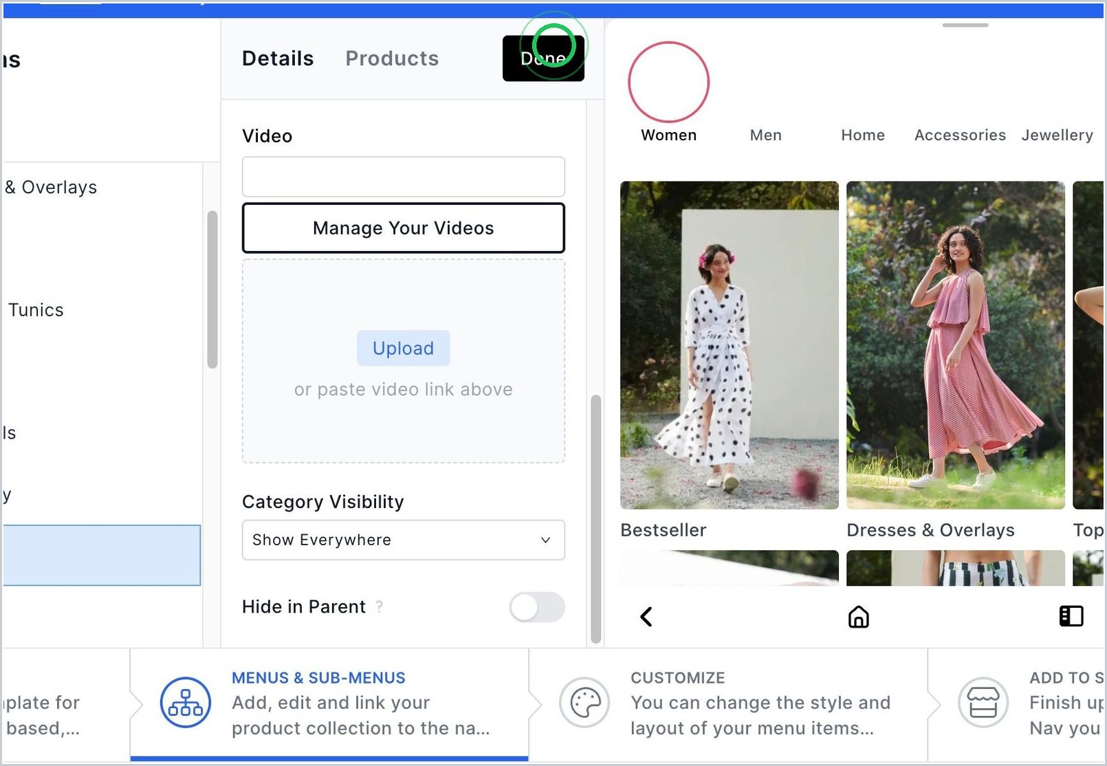 How to add a Sub-Menu? — step 10
