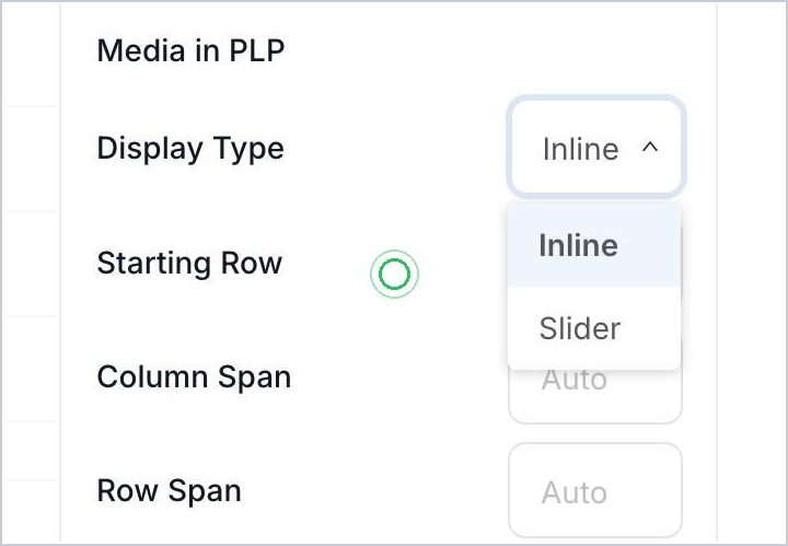 How do I manually add a media in PLP? — step 10