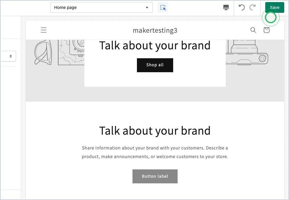 Steps to enable Full Page Nav  Smart Nav in your Shopify theme — step 10