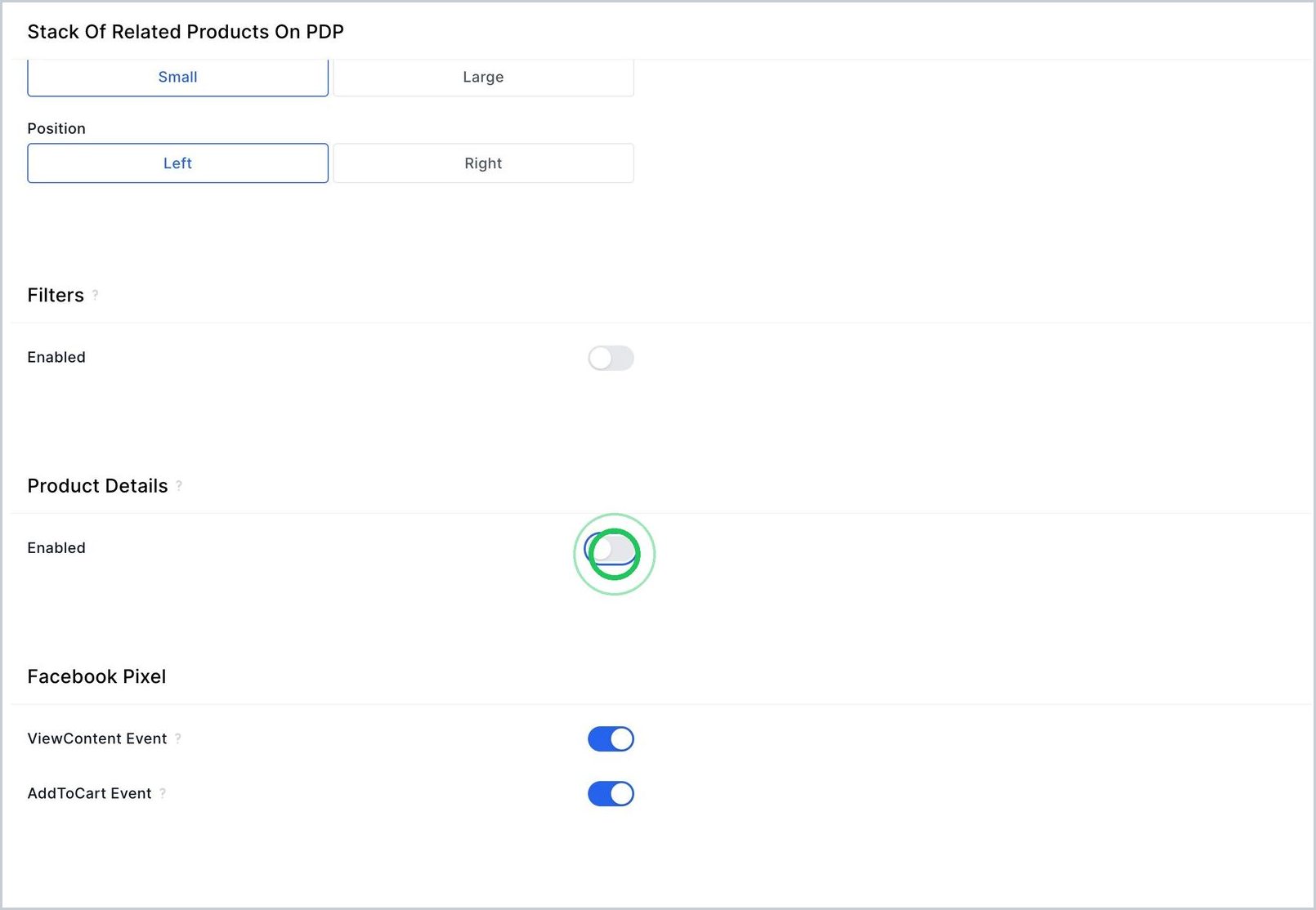 How can a Non-Shopify store display additional PDP details using Custom labels? — step 1