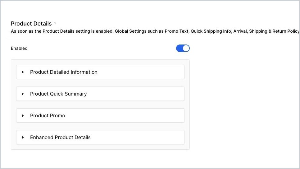 How can a Non-Shopify store display additional PDP details using Custom labels? — step 2