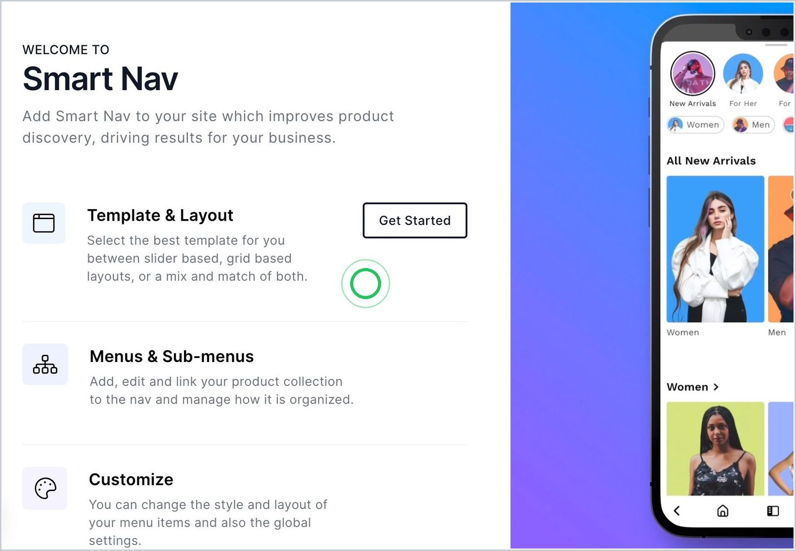 What is the overall process of creating a Nav to going live with it? — step 3