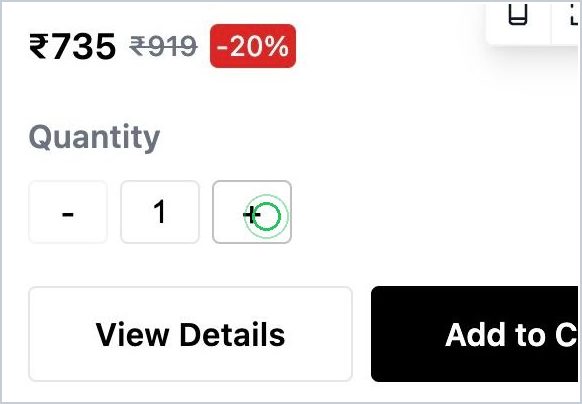 How can I add a 'Quantity Picker' in my Nav? — step 2