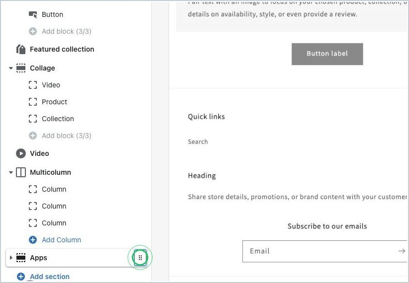 Steps to enable Full Page Nav  Smart Nav in your Shopify theme — step 7