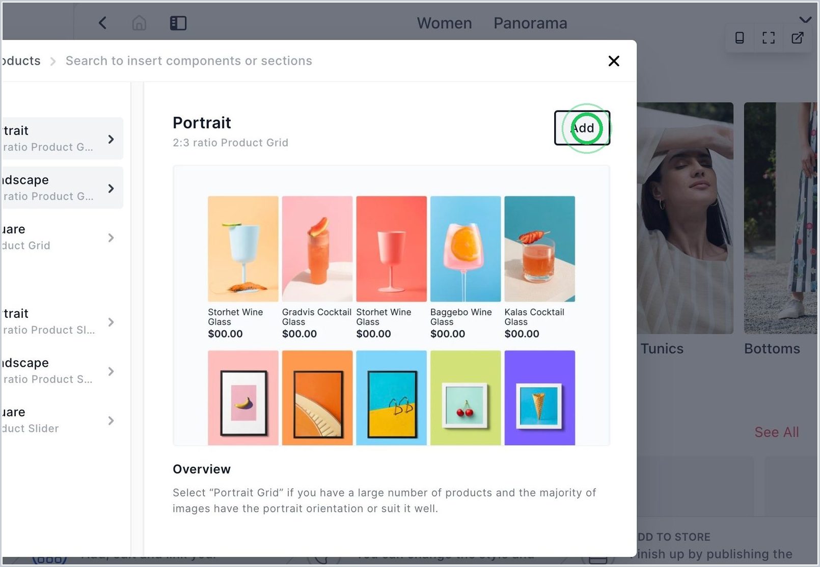 How do I add Products to my Nav? — step 6