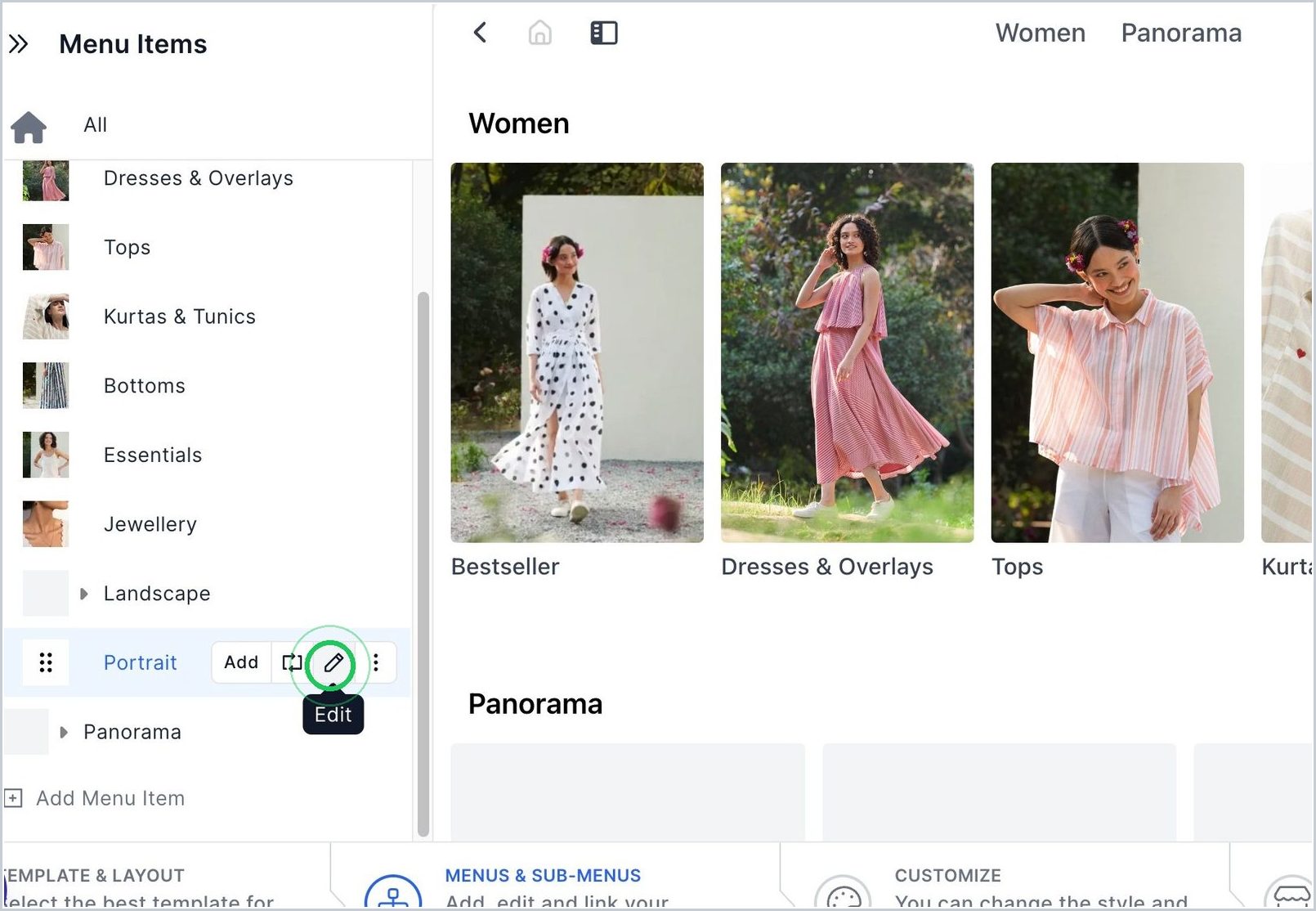 How do I add Products to my Nav? — step 7