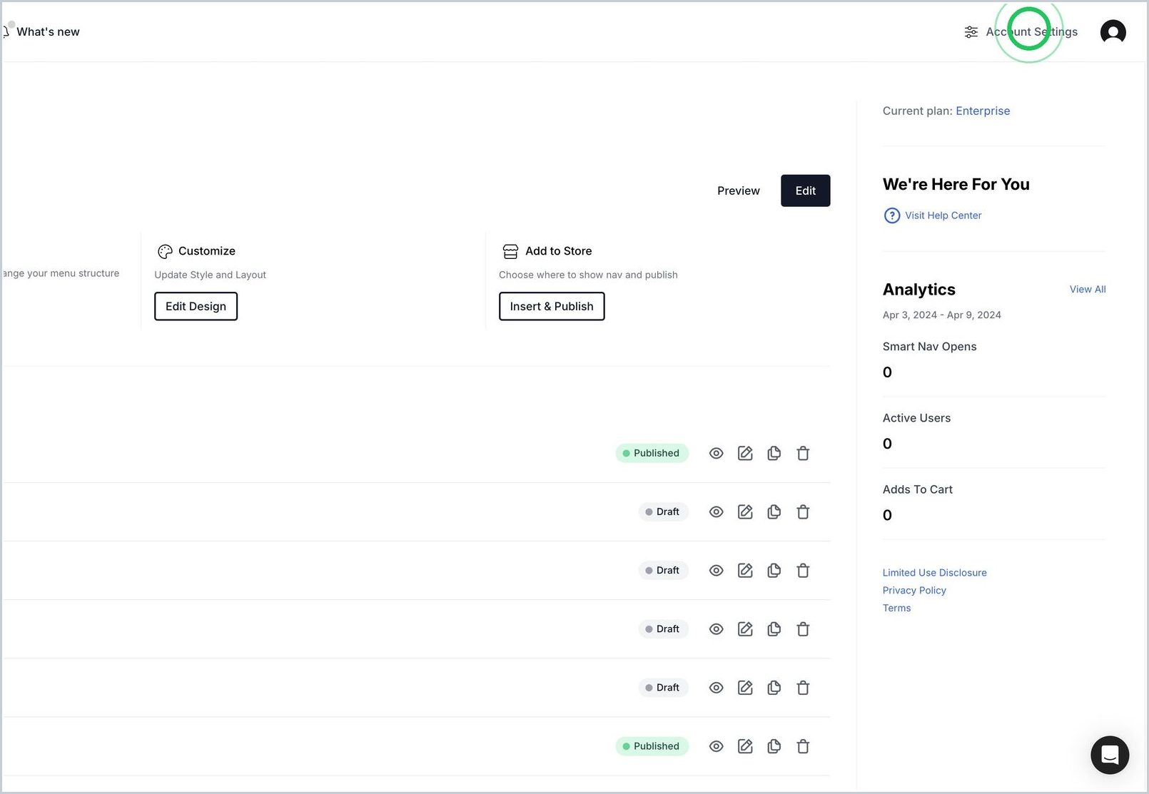 How do I automatically show social posts in PLP? — step 1