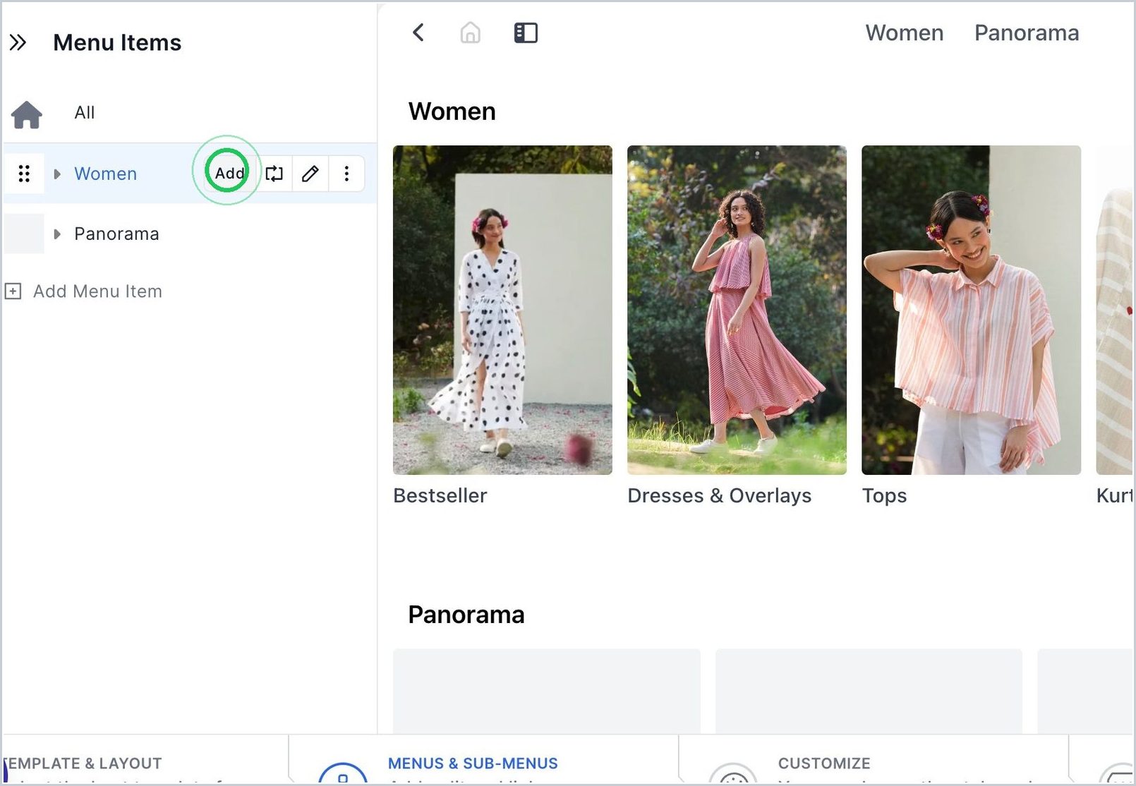 How do I add Products to my Nav? — step 3
