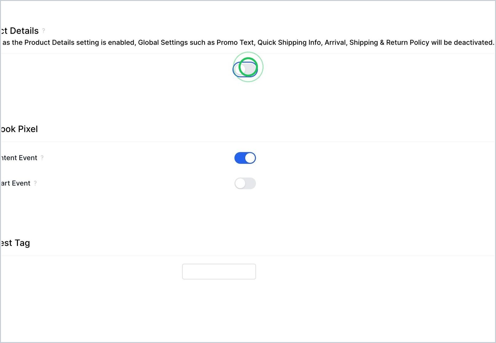 How can I add Enhanced Content in My PDP's? — step 2