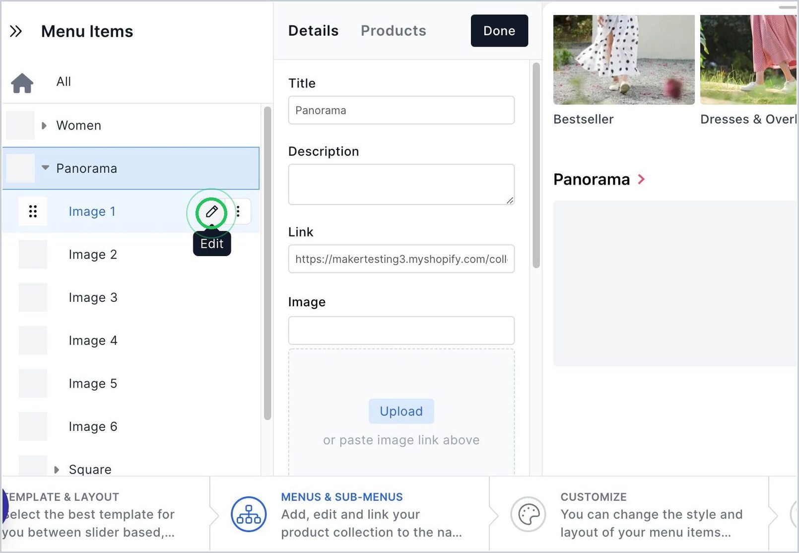 How do I add Images in my Nav? — step 8
