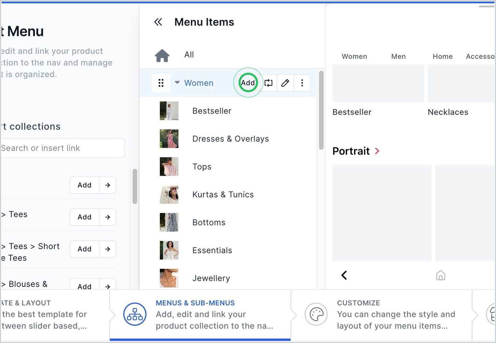 How to add a Sub-Menu? — step 5
