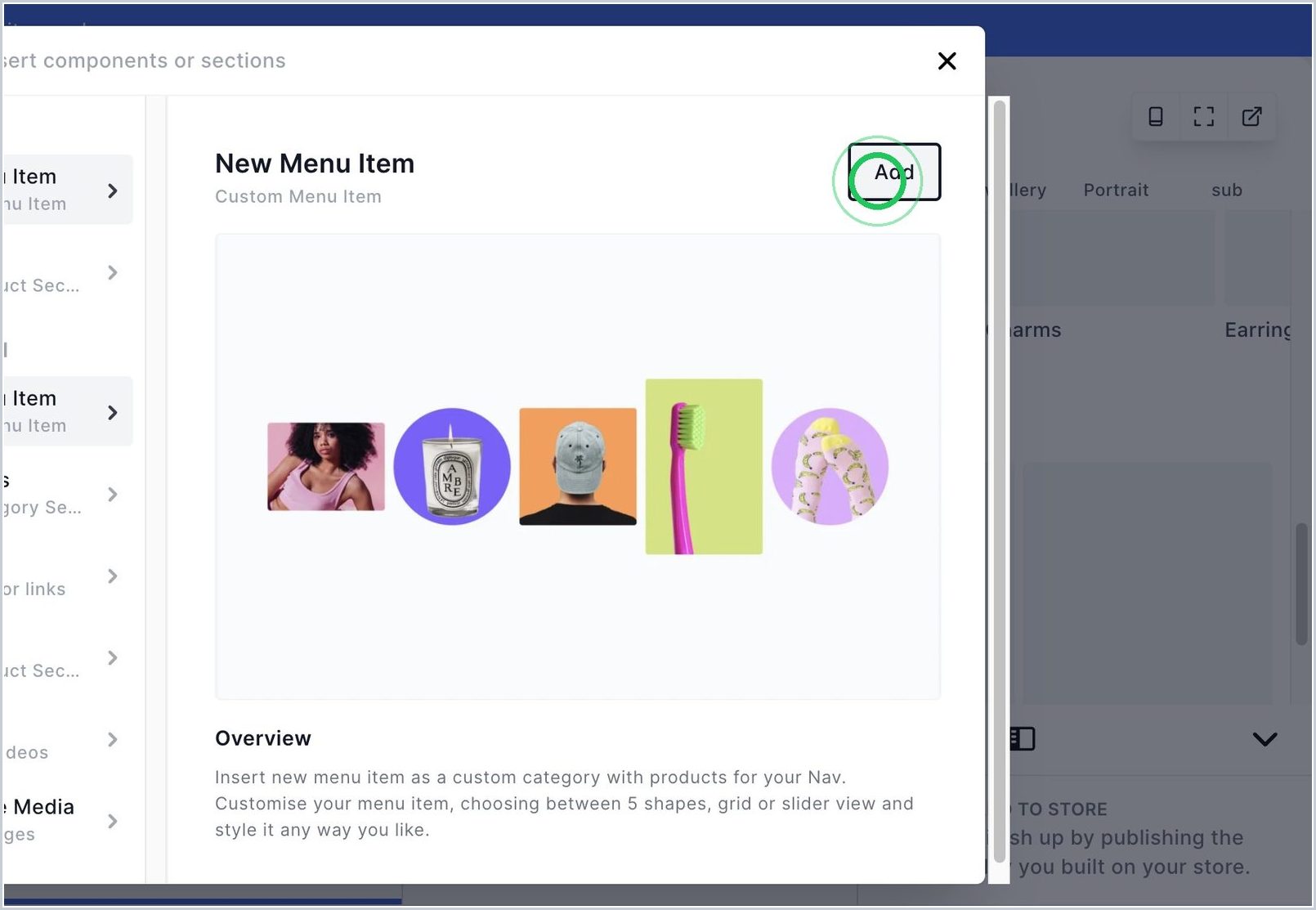 How to add a Sub-Menu? — step 4
