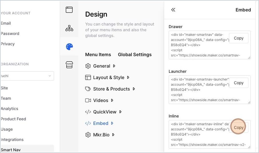How can I create Collection Pages using Inline Page Nav? — step 3