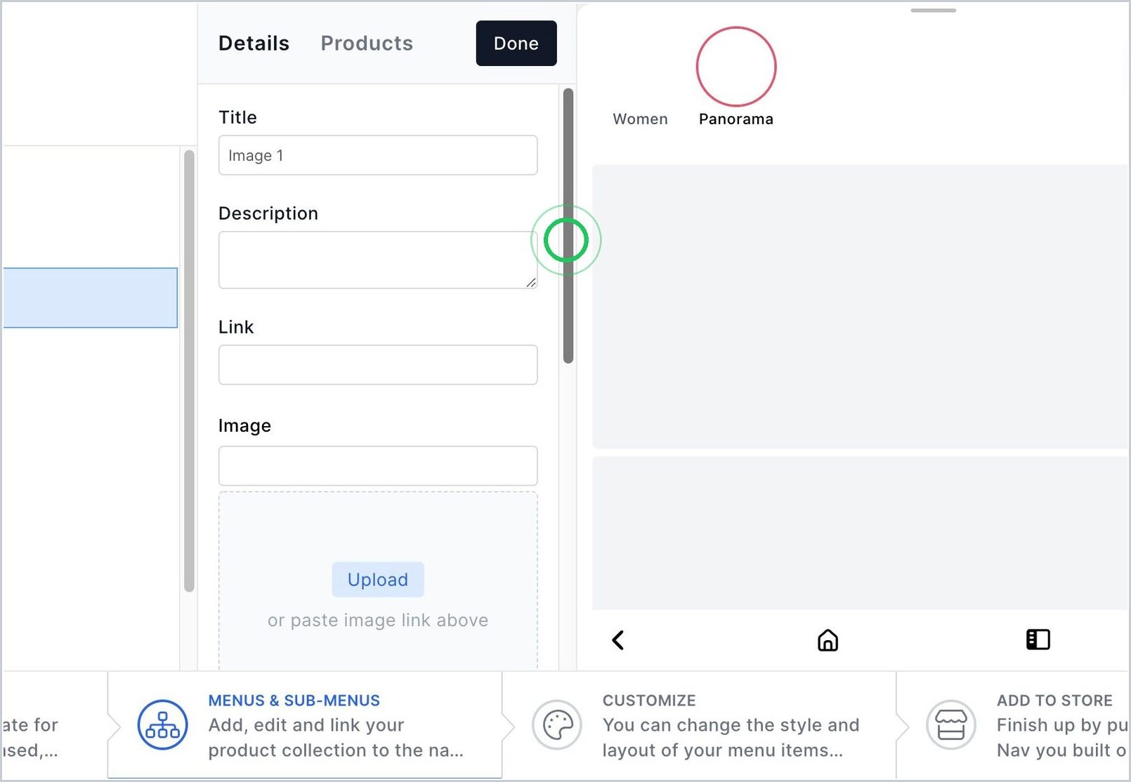 How do I add Images in my Nav? — step 9
