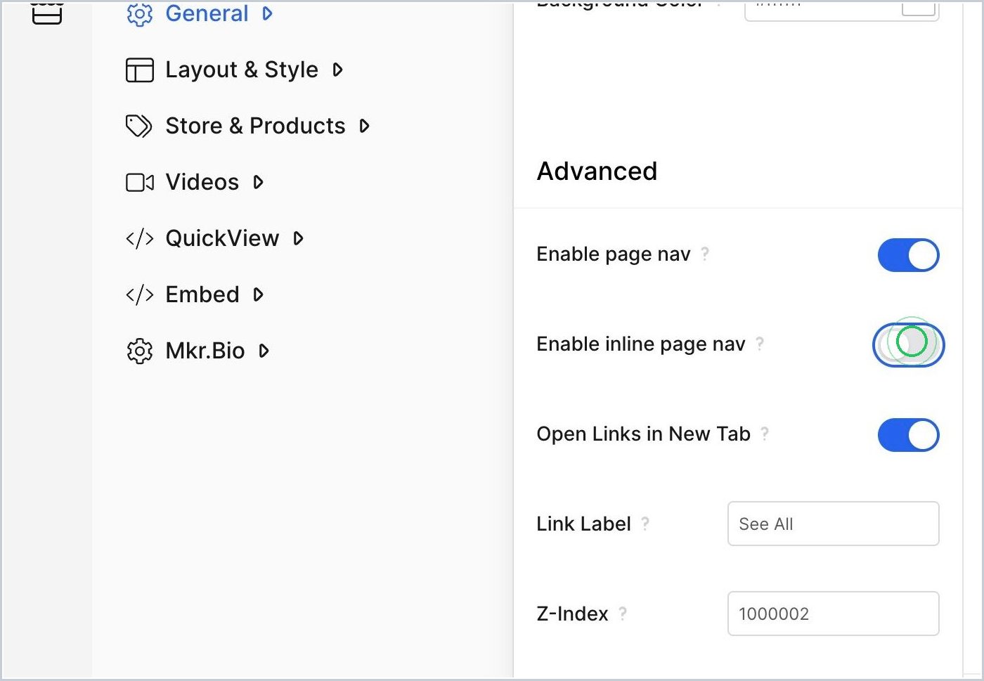 How can I create Collection Pages using Inline Page Nav? — step 7