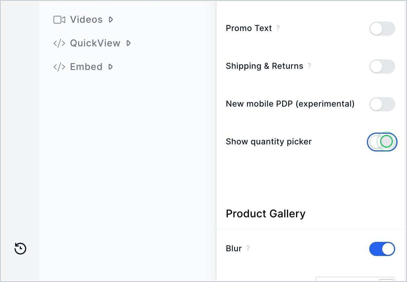 How can I add a 'Quantity Picker' in my Nav? — step 1