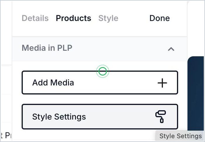 How do I manually add a media in PLP? — step 9